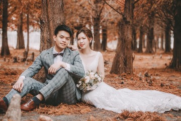 大村落羽松婚紗｜彰化婚紗景點｜婚紗推薦