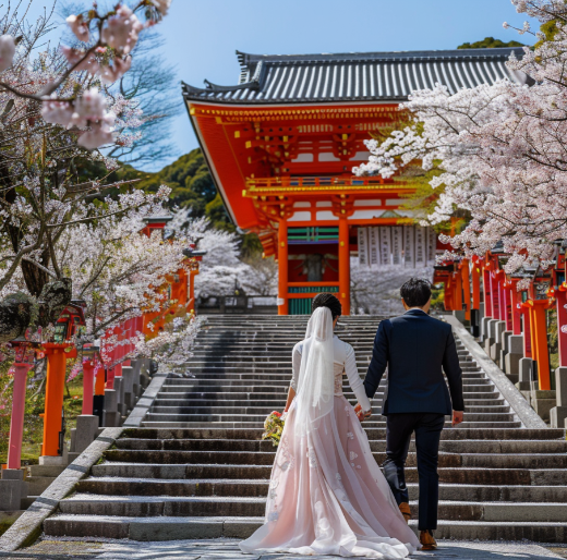 京都櫻花季婚紗